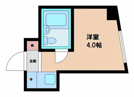 マンションイン天下茶屋【2階】の間取り