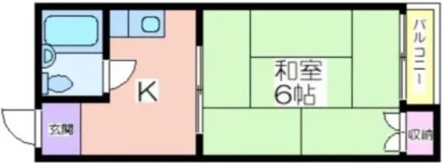 プレアール住吉公園【3階】の間取り