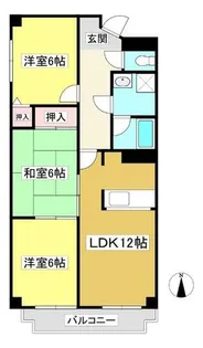 e-ホーム元町【903号室】の間取り