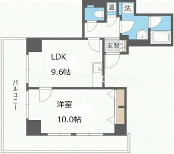 樹樹ガーデン【18階】の間取り