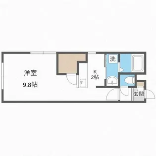 アーク琴似2・5【3階】の間取り