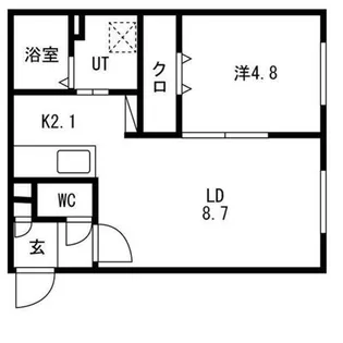 Prograce S19【4階】の間取り