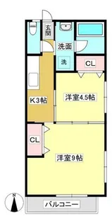 アゼリアA【103号室】の間取り