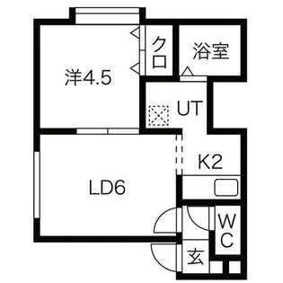 カームセゾン【3階】の間取り