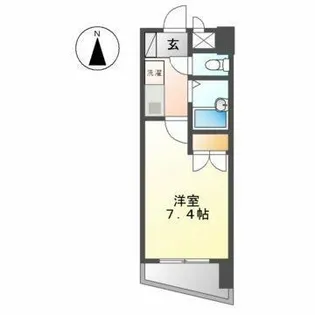 シェリーメゾン【8階】の間取り