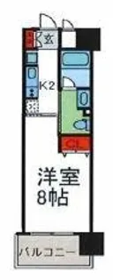 グランマーレ天満橋【6階】の間取り