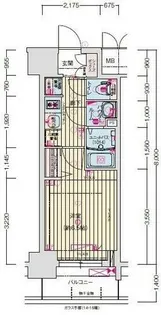 愛知県名古屋市中区千代田3丁目【マンション】の間取り