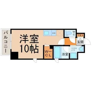 アビタシオン内山【10階】の間取り