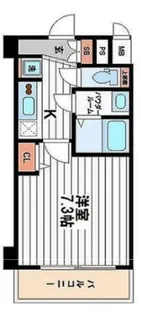 ララプレイス四天王寺前夕陽ヶ丘プルミエ【406号室】の間取り