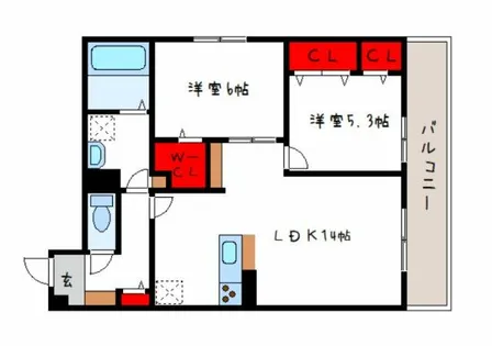 Maison du espoir【2階】の間取り