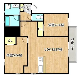 大阪府大阪市東成区大今里1丁目【アパート】の間取り