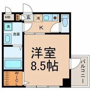 Bella Casa【5階】の間取り