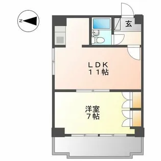 レインボー第3金山【3階】の間取り