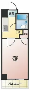 ユーワハイツ【5階】の間取り