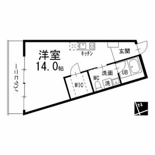 愛知県名古屋市千種区楠元町1丁目【マンション】の間取り