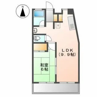 ロイヤルハイツタニ【3階】の間取り