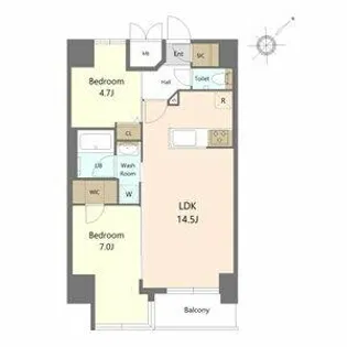 S-RESIDENCE大曽根bresa【10階】の間取り