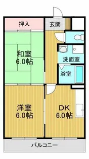 シャトレSI原寺【4階】の間取り