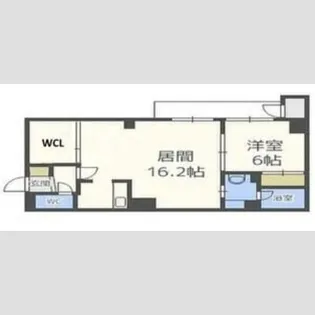 グローバリビル・フラリッシュIII【5階】の間取り