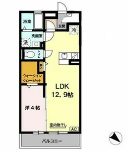 オブ・ヴィラージュ【3階】の間取り