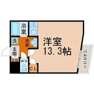 THUマンション【3階】の間取り