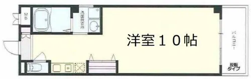 フレンテ靭公園【7階】の間取り