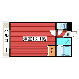 ステージア月寒【1階】の間取り