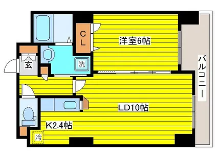 ノースパレス元町【302号室】の間取り