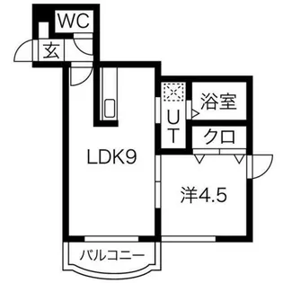 サンヴィレッジ楓Ⅲ【302号室】の間取り
