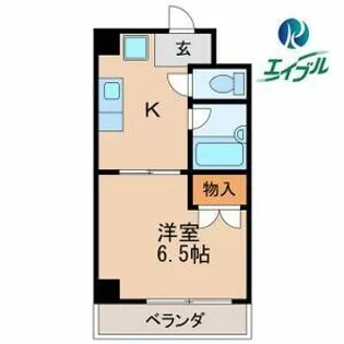 メゾン名城【3階】の間取り