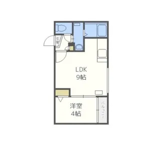 プレシェルト南円山【3階】の間取り
