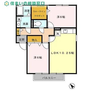 愛知県碧南市札木町2丁目【アパート】の間取り