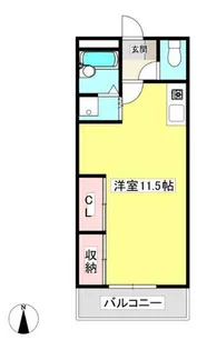 エデン中央本町【2階】の間取り