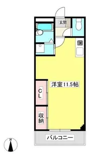 エデン中央本町【2階】の間取り