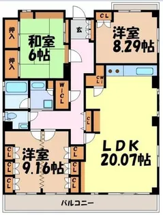 K-HOF【2階】の間取り