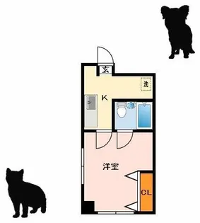 大阪府堺市中区土師町5丁【マンション】の間取り