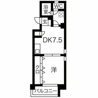 ハウス壱番館【2階】の間取り