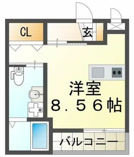 ARPEGGIO垂水【3階】の間取り