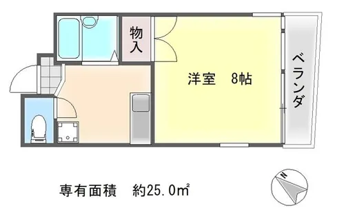 グリーン28【4階】の間取り