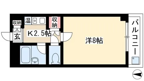 ベイエリア90【401号室】の間取り