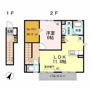 ブライト コート【2階】の間取り