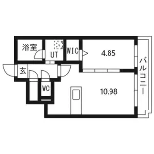 北海道札幌市西区琴似一条5丁目【マンション】の間取り