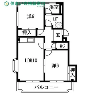 愛知県岡崎市矢作町字土井城【アパート】の間取り