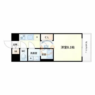 ES-Grande大阪 City Avenue【3階】の間取り