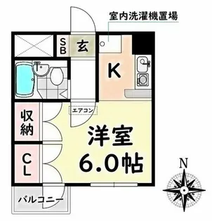 愛知県名古屋市瑞穂区軍水町2丁目【マンション】の間取り