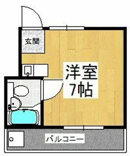 センチュリーハウス仲政【2階】の間取り