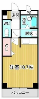 リバーウエスト壱番館・弐番館【2-302号室】の間取り