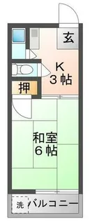 マンションベガ【3階】の間取り