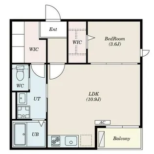 ilusion中村日赤【2階】の間取り