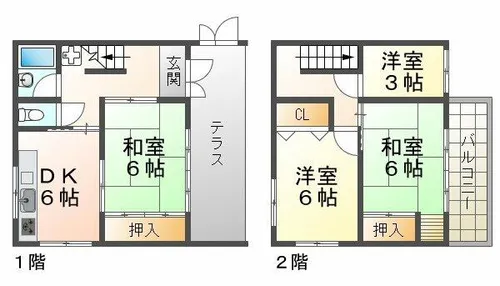 兵庫県神戸市垂水区舞子台1丁目【一戸建】の間取り
